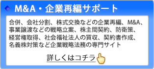 M&A�E��ƍĕ҃T�|�[�g